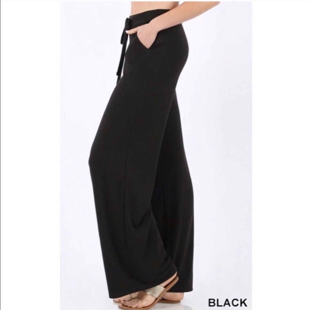 Black Palazzo Pants